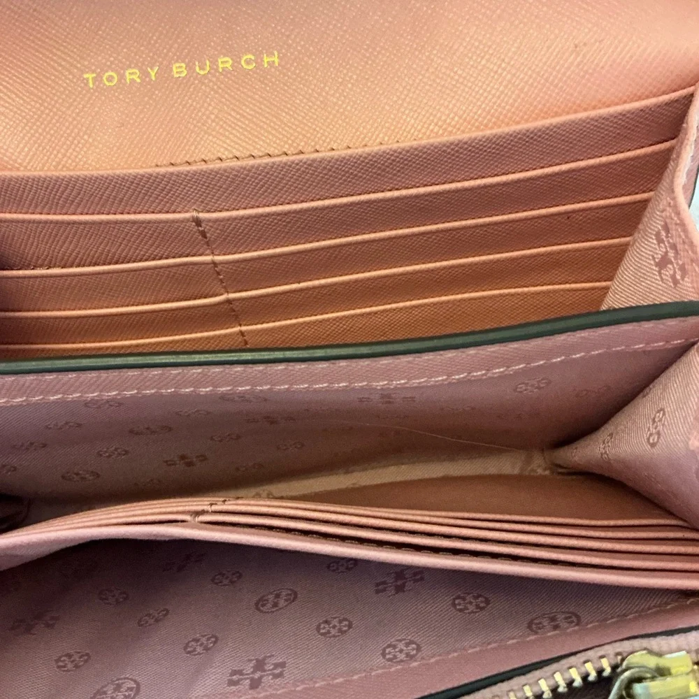 Tory Burch Blush Crossbody Bag with Gold Chain